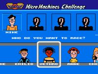 Micro Machines sur Nintendo Nes